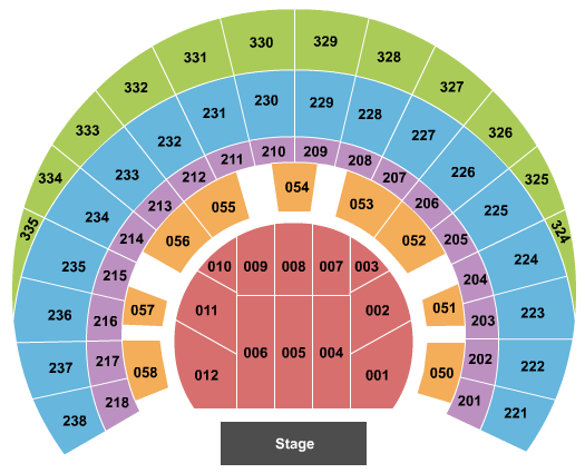 OVO Hydro Jordan Peterson Seating Chart